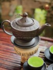 Bộ Ấm Chén Tử Sa Đèn Thấp S1 Dung Tích 600ml