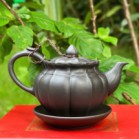 Bộ Ấm Chén Tử Sa Bí Cao Khay Chữ Nhật Dung Tích 400ml