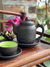 Ấm chén tử sa bát tràng bộ lục tâm trà 290ml