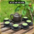 Ấm chén tử sa bát tràng bộ lục tâm trà 290ml