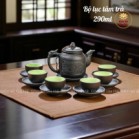 Ấm chén tử sa bát tràng bộ lục tâm trà 290ml