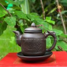 Ấm chén tử sa bát tràng bộ lục tâm trà 290ml