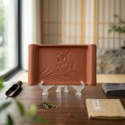 Khay chữ nhật bé đỏ 24x15cm